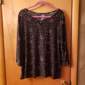 Croft & Barrow blouse-1X